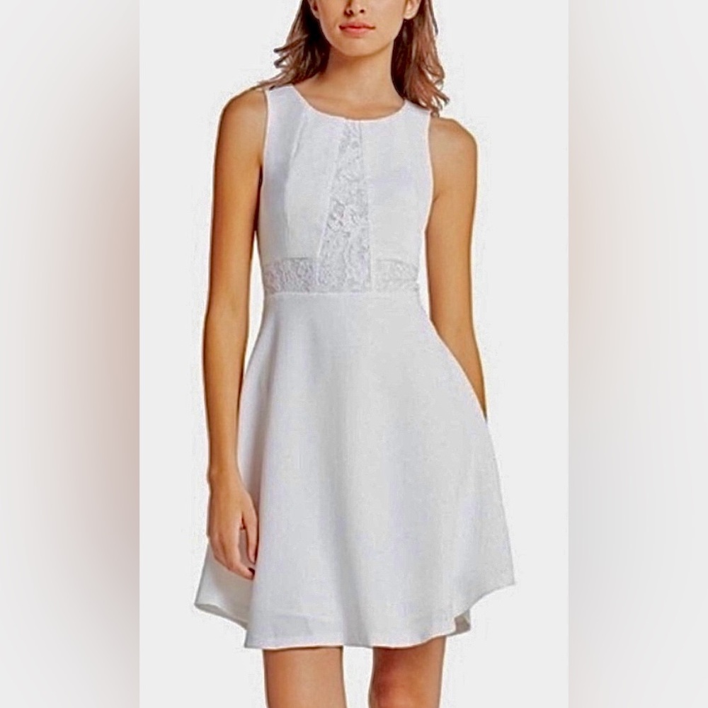 BCBGeneration White Sleeveless Dress